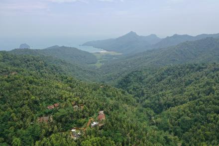 Pemandangan Dari Puncak Desa Sobo